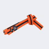 Orange Belt BJJ, Orange and Black Belt, Orange belt with Black strip for jiu jitsu, kids bjj Orange belt, ibjjf Orange belt with Black stripe
