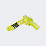 combat corner, bjj belt, gi belt, yellow belt, jiu jitsu