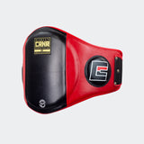 HMIT Belly Pad, K Belly Pad, HMIT Muay Thai Belly Pad, Muay Thai Belly Pad, Black Belly Pad, Hand Made in Thailand, handmade, Red