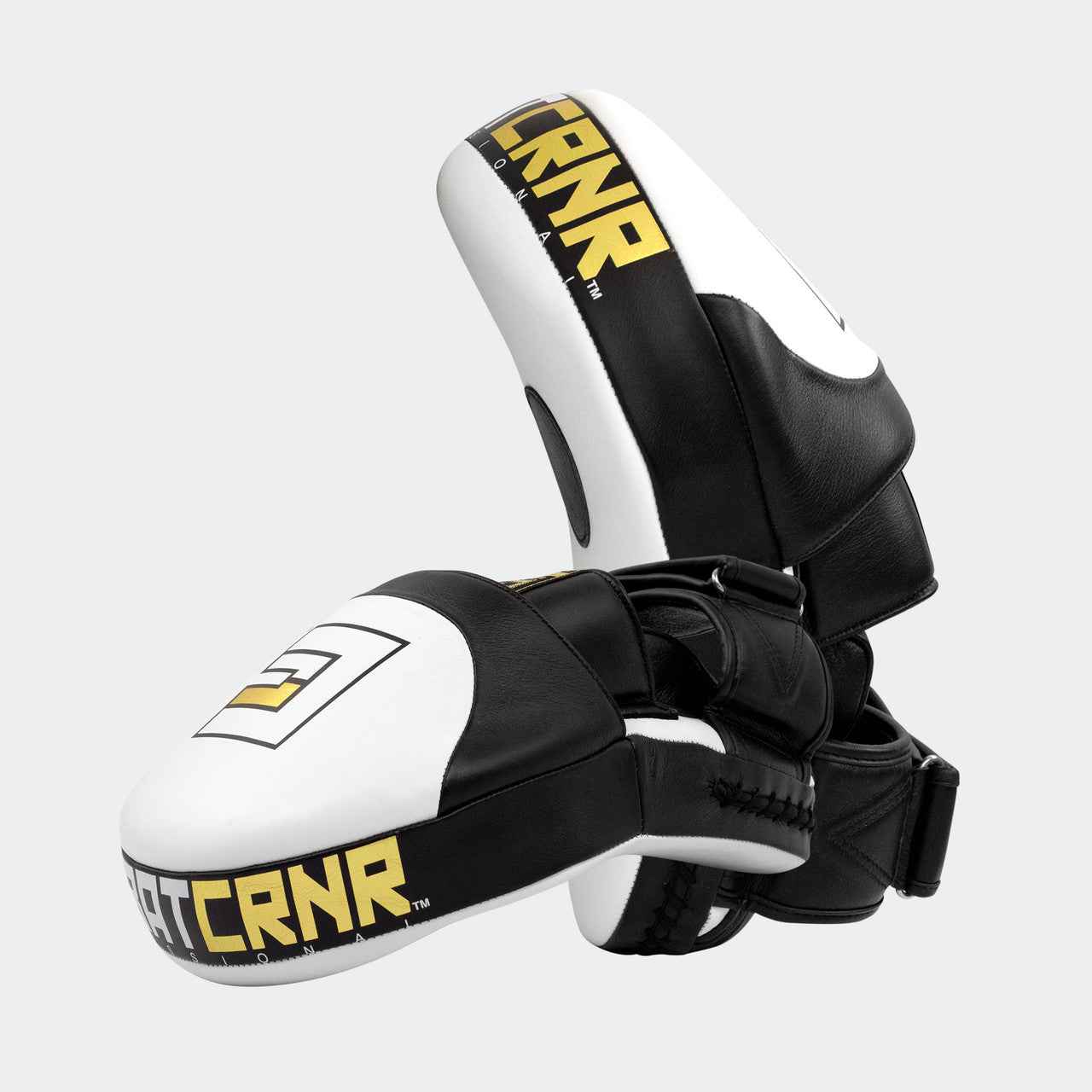 GRIT NV WH BIG PUNCH MITTS パンチミット Big White Punch Mitts by HMIT | Oversized – Combat Corner