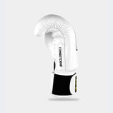 White HMIT Boxing Gloves, CRNR Boxing Gloves, Combat Corner Boxing Gloves, White Combat Corner Boxing Gloves, Muay Thai Gloves, Thai Boxing Gloves