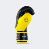 HMIT Boxing Gloves, Yellow HMIT Boxing Gloves, CRNR Boxing Gloves, Combat Corner HMIT Boxing Glove, Muay Thai Gloves, Boxing Gloves for Muay Thai, Thai Boxing Gloves, Velcro Boxing Gloves, Velcro Muay Thai Gloves