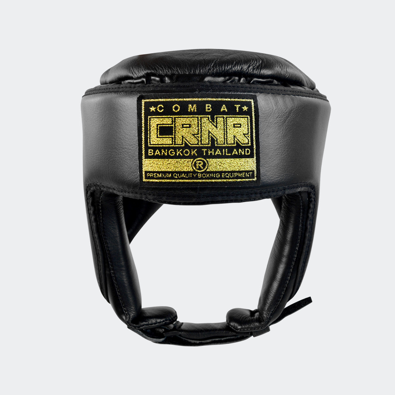 HMIT Headgear, Open Chin Headgear, Competition Headgear, Muay Thai Headgear, Boxing Head gear, Kick Boxing Head Gear, Black