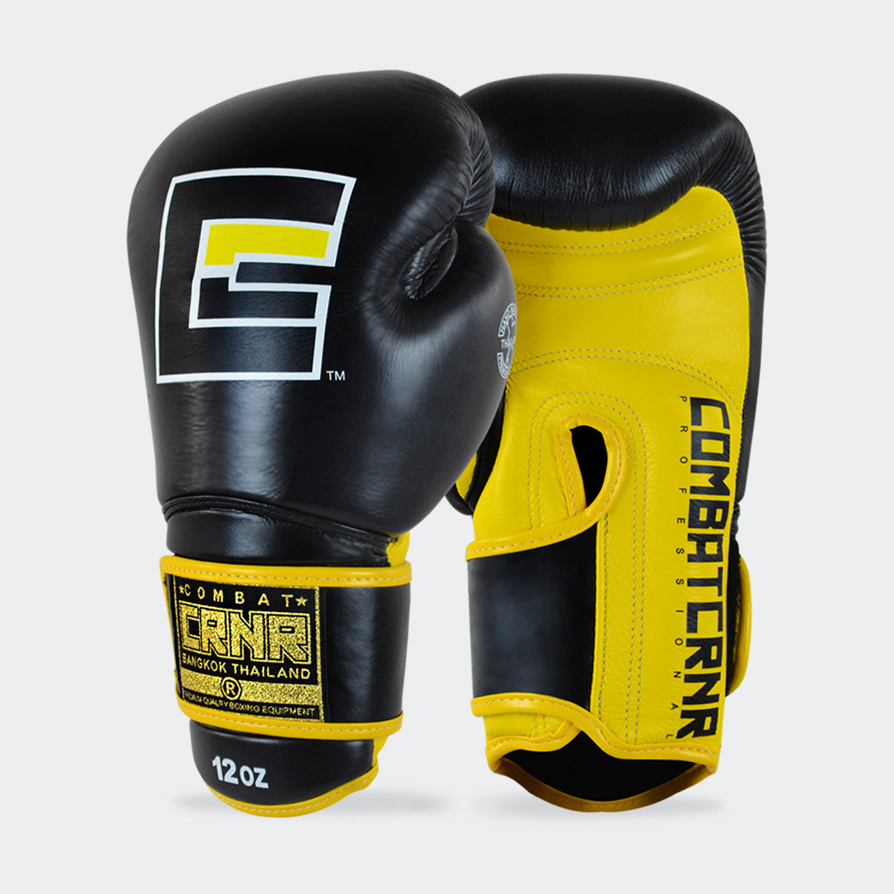 Yellow Boxing Gloves, Yellow Muay Thai Gloves, Muay Thai Gloves, HMIT Champion Gloves, Combat Corner Boxing Gloves, Thai Boxing Gloves, Muay Thai Gloves