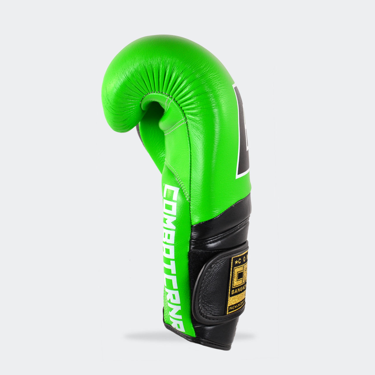 Neon Green Boxing Gloves, Muay Thai Gloves, HMIT Champion Gloves, Combat Corner Boxing Gloves, Thai Boxing Gloves, Muay Thai Gloves