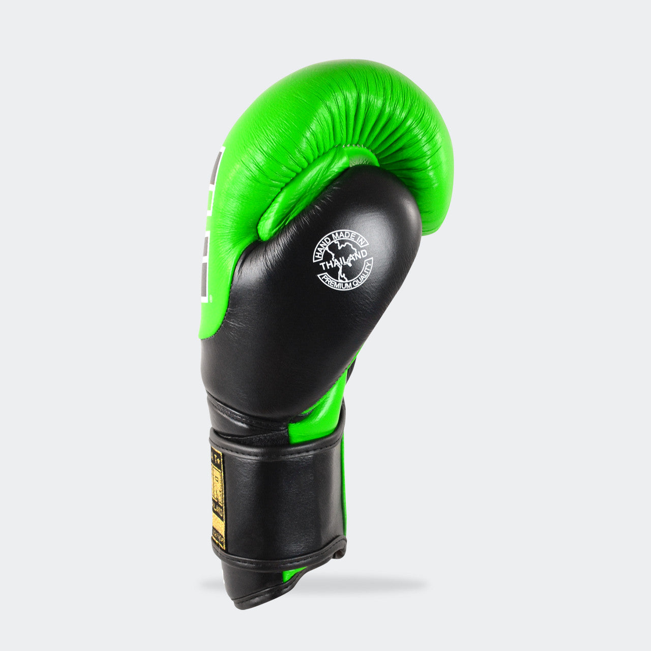 Neon Green Boxing Gloves, Muay Thai Gloves, HMIT Champion Gloves, Combat Corner Boxing Gloves, Thai Boxing Gloves, Muay Thai Gloves