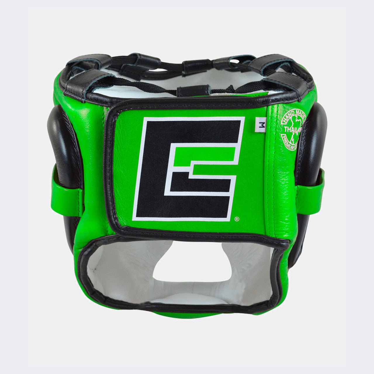 Combat Corner Headgear, HMIT Full Face HeadGear | Green, Muay Thai Heagear