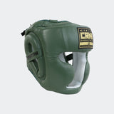 HMIT Headgear, Combat Corner headgear, Boxing headgear, Muay Thai Headgear, OD Green headgear