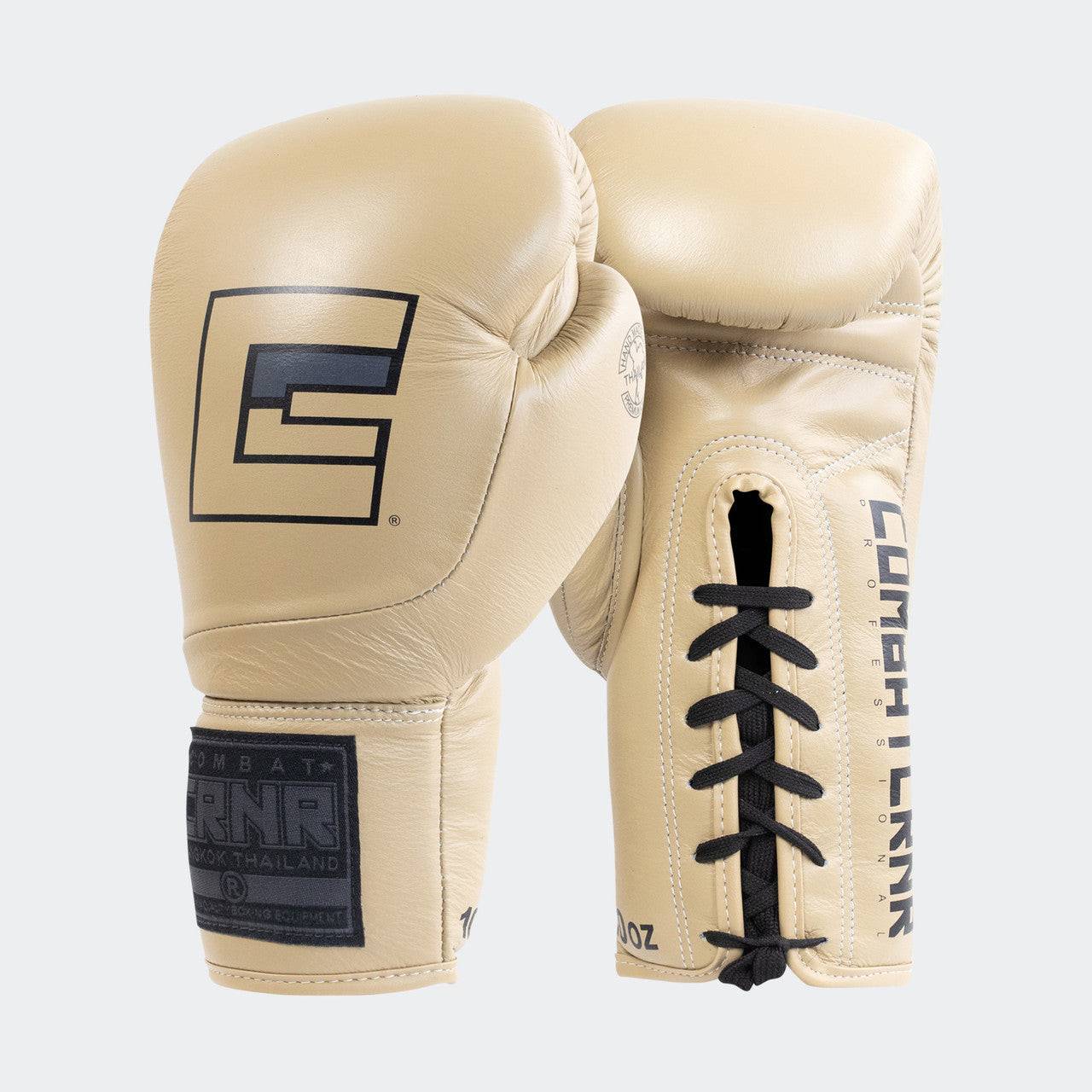 Khaki boxing gloves, HMIT Boxing Gloves, Muay Thai Gloves, Lace Up Boxing Gloves, pro fight boxing gloves, leather boxing gloves