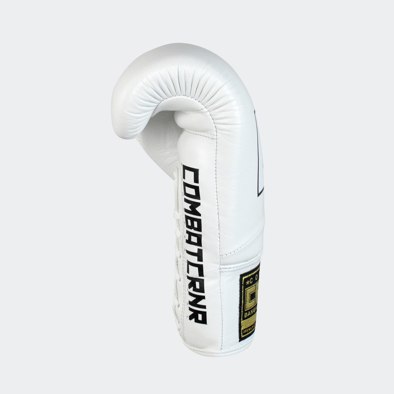White boxing gloves, HMIT Boxing Gloves, Muay Thai Gloves, Lace Up Boxing Gloves, pro fight boxing gloves, leather boxing gloves