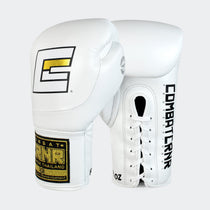 HMIT Lace Up Boxing Gloves | White