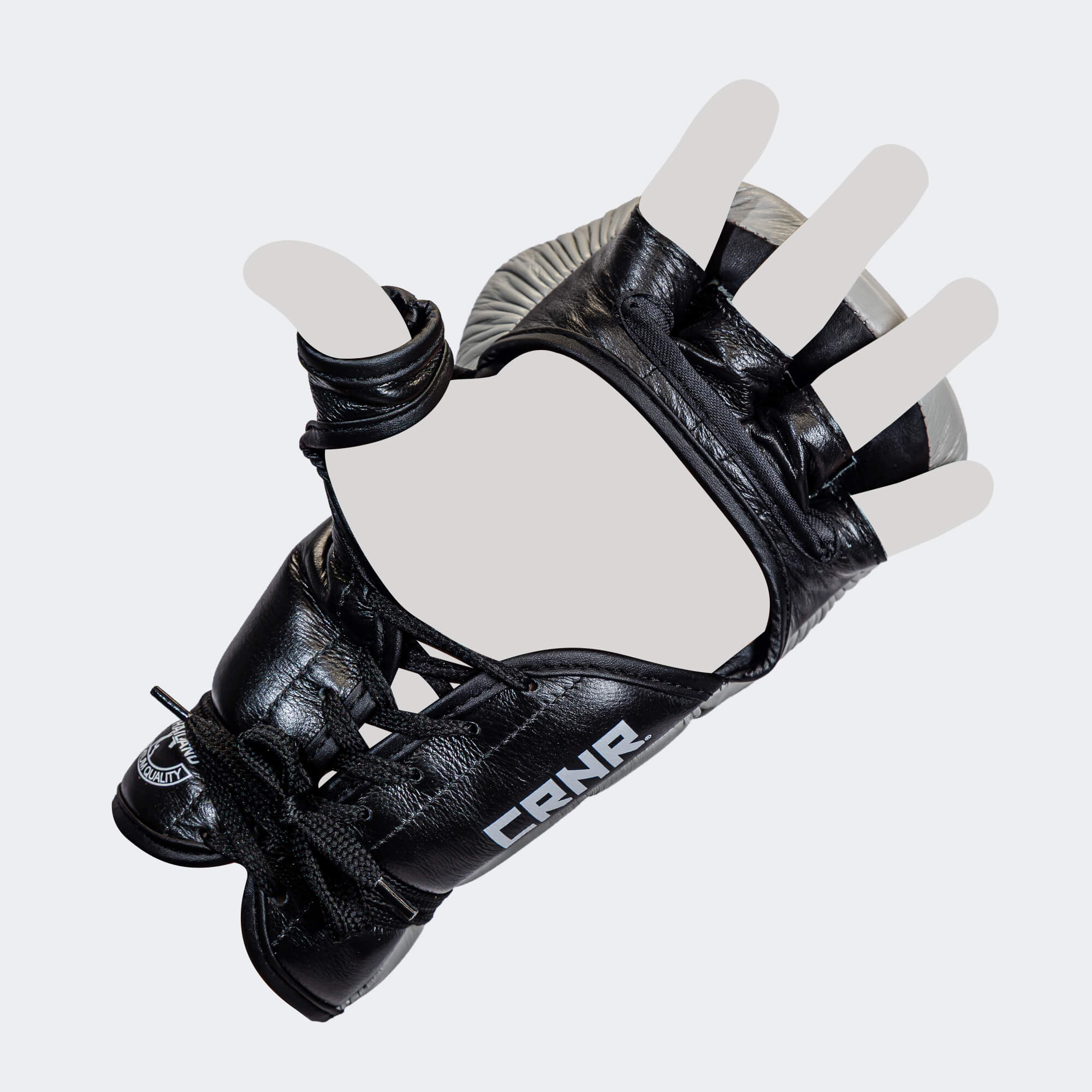 HMIT Lace Up MMA Sparring Gloves | Cement