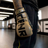 HMIT Lace Up MMA Sparring Gloves | Khaki