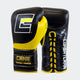 HMIT Lace Up Sparring Gloves | Black/Yellow