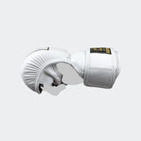 Product photo of the inside right side of the white Combat Corner HMIT MMA Training Glove