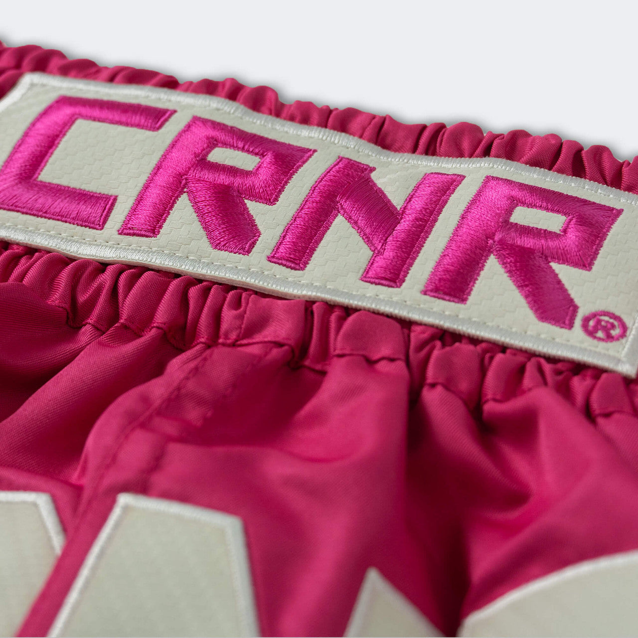 CRNR HMIT Muay Thai Shorts, Pink Muay Thai Shorts