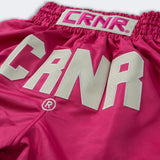 CRNR HMIT Muay Thai Shorts, Pink Muay Thai Shorts