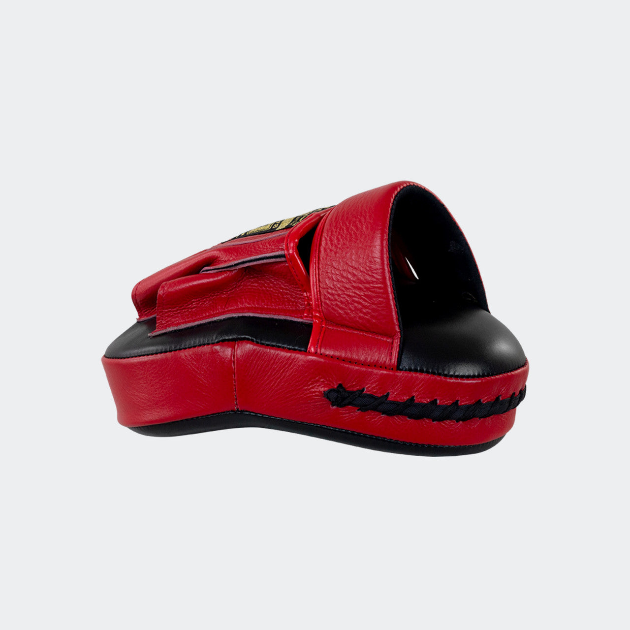 HMIT Punch Mitts, Leather Punch Mitts, Red Punch Mitts, Hand Made in Thailand, Boxing Punch Mitts, Boxing Mitts
