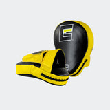 HMIT Punch Mitts, Leather Punch Mitts, YellowPunch Mitts, Hand Made in Thailand, Boxing Punch Mitts, Boxing Mitts