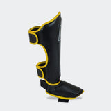HMIT Shin Guards, Yellow Shin Guards, Muay Thai Shin Guards, Muay Thai shin pads, kickboxing shin pads