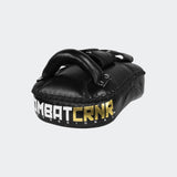 HMIT Thai Pads, Muay Thai Pads, Leather muay Thai Pads, Black Muay thai pads, Combat corner muay thai pads