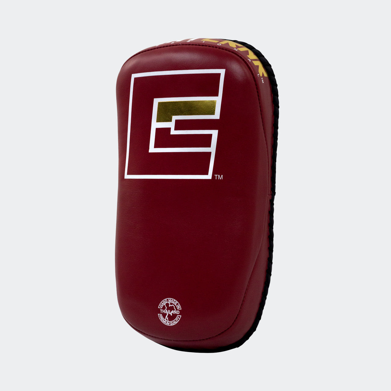 HMIT Thai Pads, Single Strap Thai Pads, Muay Thai Pads, Maroon Thai Pads
