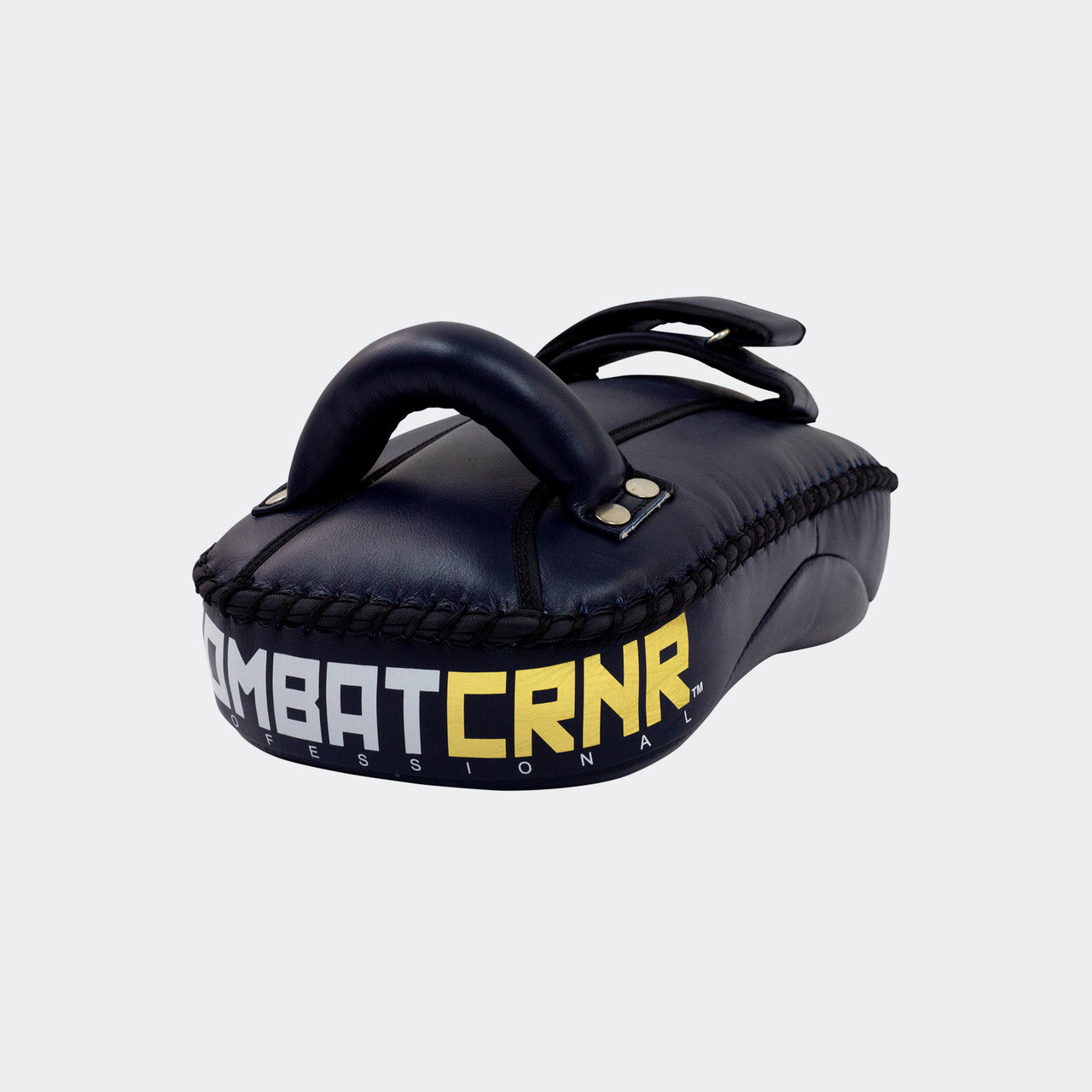 HMIT Thai Pads, Single Strap Thai Pads, Muay Thai Pads, Navy Thai Pads