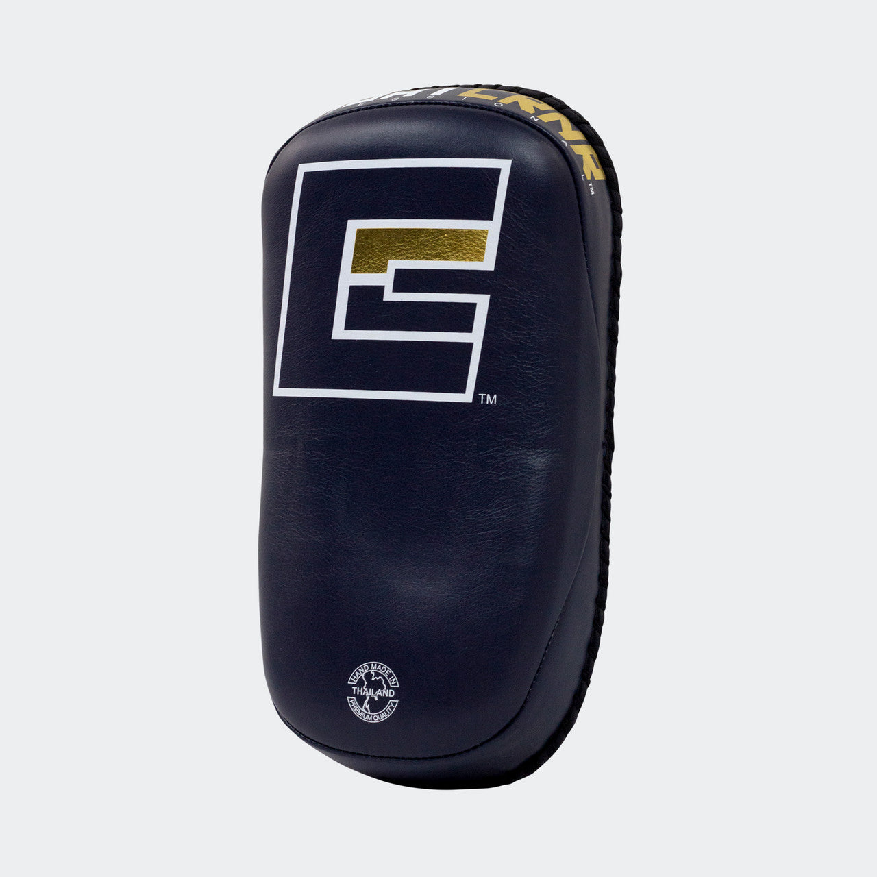 HMIT Thai Pads, Single Strap Thai Pads, Muay Thai Pads, Navy Thai Pads