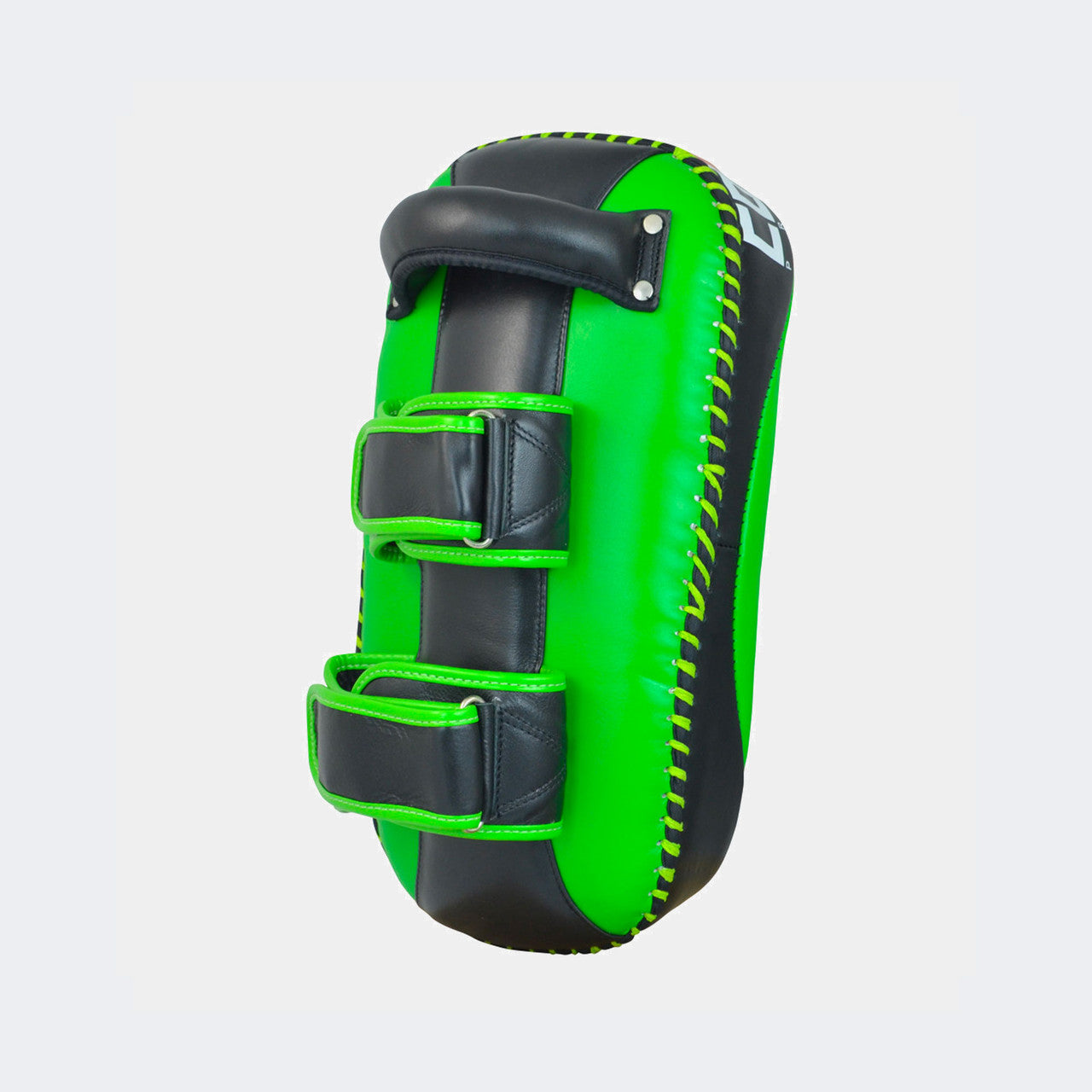 Muay Thai Pads, Kicks Pads, HMIT Thai Pads, CRNR Thai Pads, Combat Corner Muay Thai Pads, Pads made in Thailand, Green Muay Thai Pads