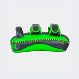 Muay Thai Pads, Kicks Pads, HMIT Thai Pads, CRNR Thai Pads, Combat Corner Muay Thai Pads, Pads made in Thailand, Green Muay Thai Pads