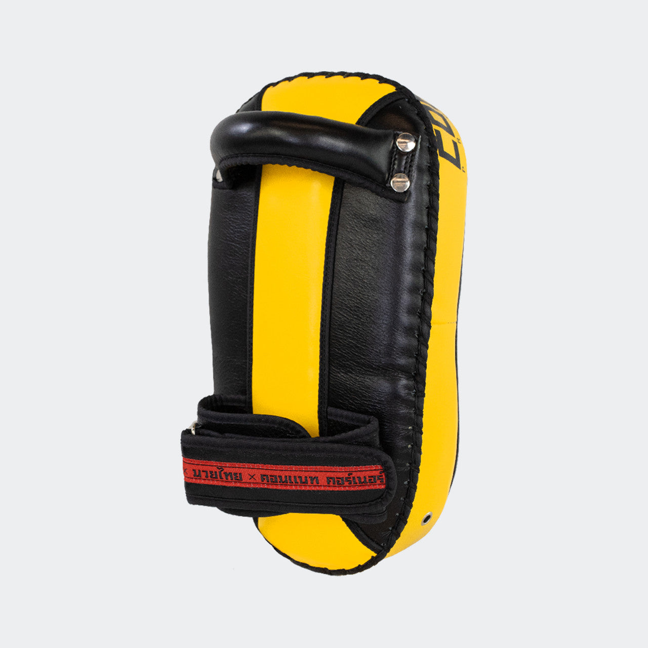 HMIT Thai Pads, Combat Corner Thai Pads, Thai Pads, Yellow Thai Pads, Hand made in Thailand