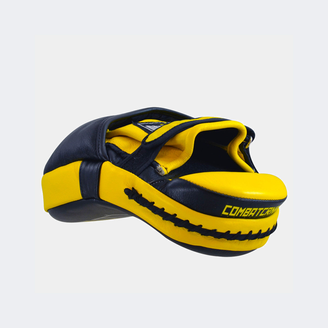HMIT Tech Punch Mitts, Punch Mitts, Yellow Punch Mitts, Hand Made in Thailand