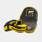 HMIT Tech Punch Mitts, Punch Mitts, Yellow Punch Mitts, Hand Made in Thailand