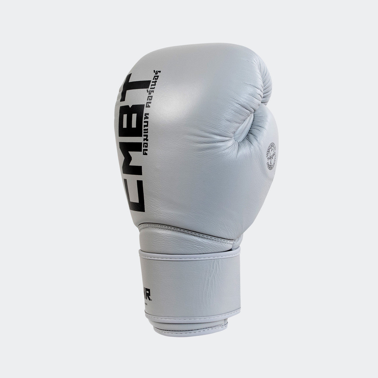 Muay Thai Gloves Cement, HMIT Combat Corner, Combat Corner Boxing Gloves, Grey Boxing Gloves, Cement Muay Thai Gloves