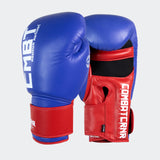 Muay Thai Gloves, Boxing Gloves, Blue Boxing Gloves, Combat Corner Boxing Gloves, HMIT Gloves