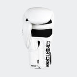 Muay Thai Gloves White | HMIT Combat Corner, Muay Thai Gloves white,  HMIT Combat Corner, Combat Corner Boxing Gloves, white Boxing Gloves, Cement Muay Thai Gloves