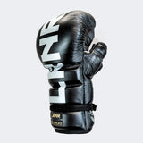 HMIT Lace Up MMA Sparring Gloves | Black