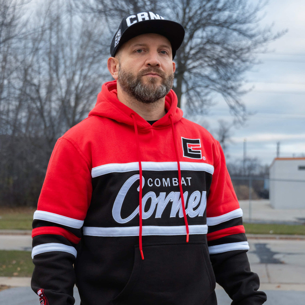 Classic Coaches Hoodie, Combat Corner Hoodie, CRNR Hoodie
