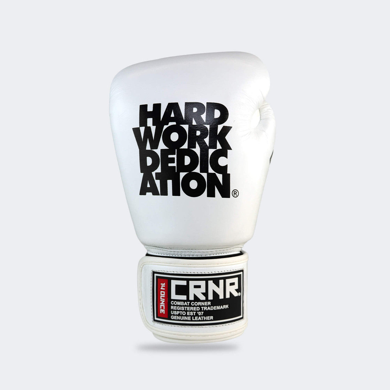 HWD Thai Boxing Gloves | White | CRNR – Combat Corner