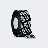 Black 1" athletic tape, boxing tape, mma tape, gauze and tape, athletic tape, muay thai tape