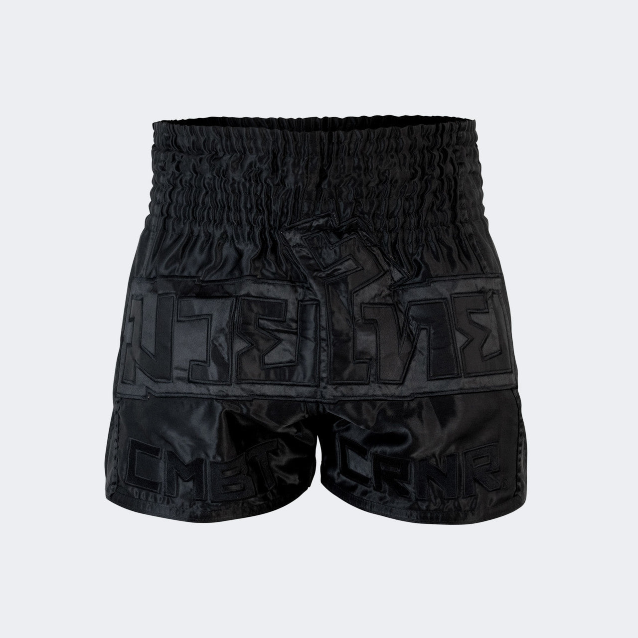 Muay Thai Shorts, Thai Shorts, Black Muay Thai Shorts, CRNR Muay Thai Shorts, Thai Boxing Shorts, Combat Corner Muay Thai Shorts
