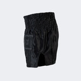 Muay Thai Shorts, Thai Shorts, Black Muay Thai Shorts, CRNR Muay Thai Shorts, Thai Boxing Shorts, Combat Corner Muay Thai Shorts