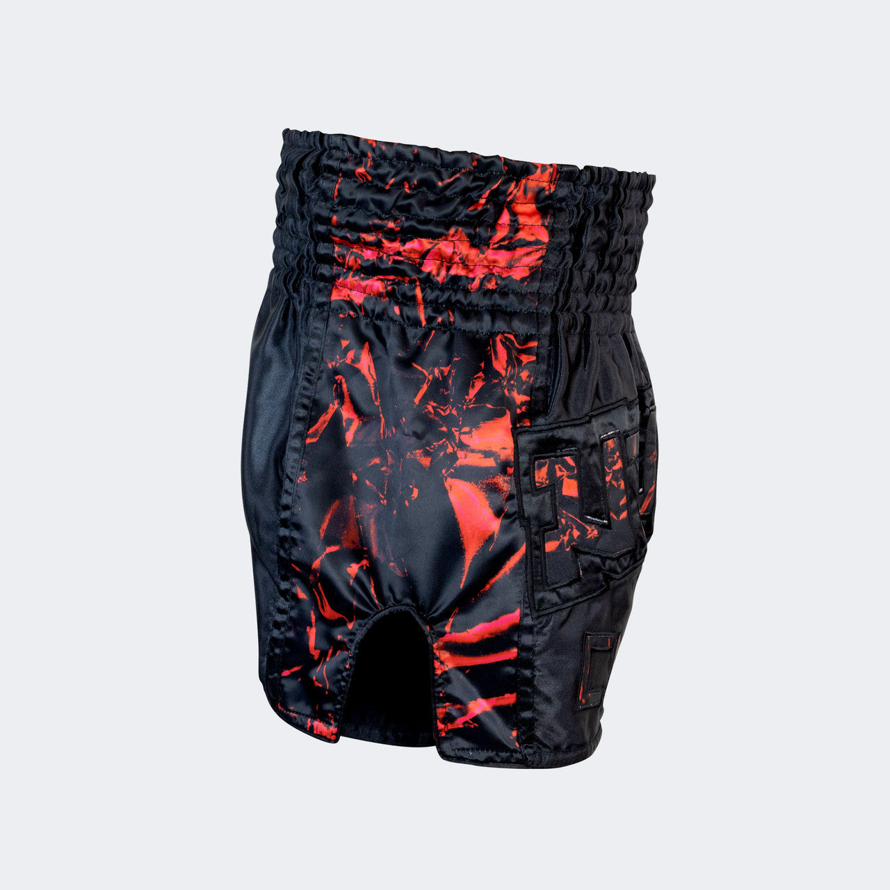 Muay Thai Shorts, Thai Shorts, black Muay Thai Shorts, CRNR Muay Thai Shorts, Thai Boxing Shorts, Combat Corner Muay Thai Shorts