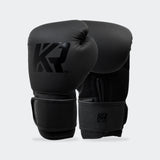 Krbon Boxing Gloves, Black Boxing Gloves, Kickboxing gloves, cardio kickboxing