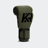 Krbon Boxing Gloves, Army Boxing Gloves, Kickboxing gloves, cardio kickboxing, OD Green Boxing Gloves