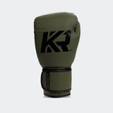 Krbon Boxing Gloves, Army Boxing Gloves, Kickboxing gloves, cardio kickboxing, OD Green Boxing Gloves