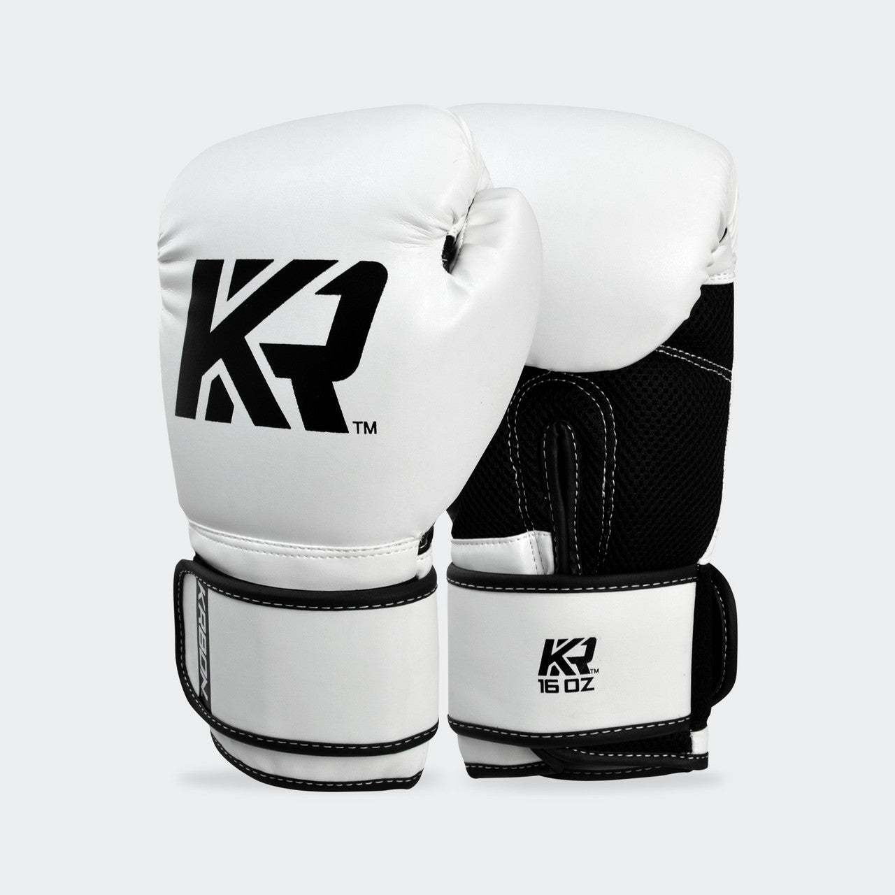 Krbon Boxing Gloves, White Boxing Gloves, Kickboxing gloves, cardio kickboxing