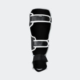 Black shin guards, Black muay thai shin guards, shin pads, womens muay thai shin guards, kickboxing shin guards, KRBON