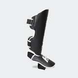 Black shin guards, Black muay thai shin guards, shin pads, womens muay thai shin guards, kickboxing shin guards, KRBON