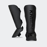 Black shin guards, Black muay thai shin guards, shin pads, womens muay thai shin guards, kickboxing shin guards